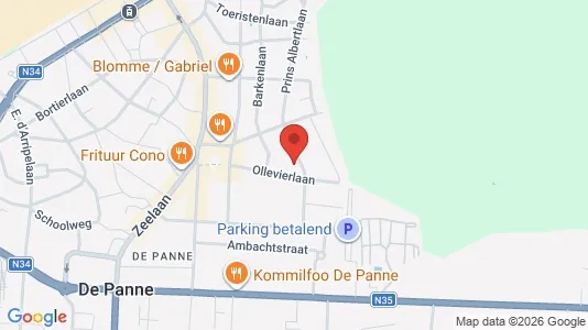 Apartments for rent in De Panne - Photo from Google Street View