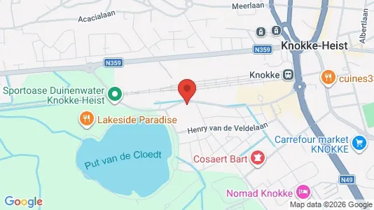 Apartments for rent in Knokke-Heist - Photo from Google Street View