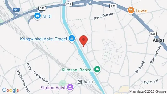 Apartments for rent i Aalst - kort over placeringen