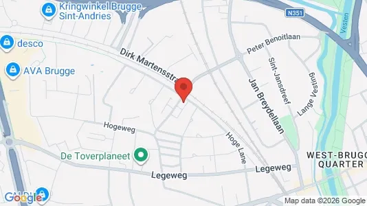 Apartments for rent in Brugge - Photo from Google Street View