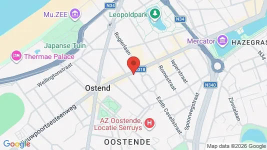Apartments for rent in Oostende - Photo from Google Street View