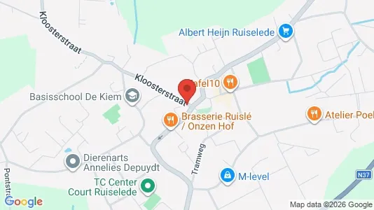 Apartments for rent in Ruiselede - Photo from Google Street View
