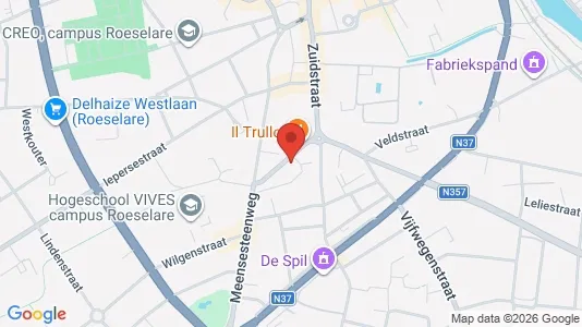 Apartments for rent in Roeselare - Photo from Google Street View
