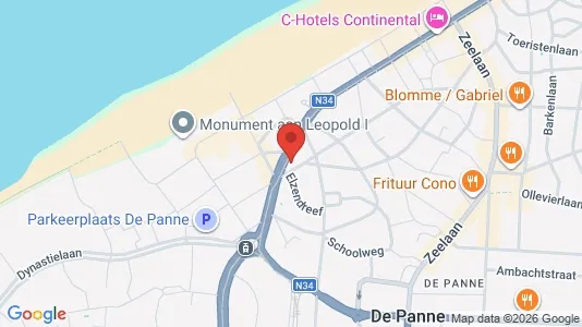 Apartments for rent in De Panne - Photo from Google Street View