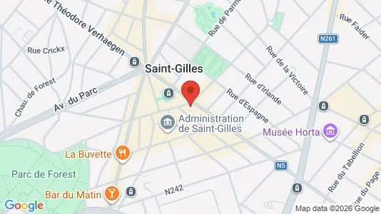 Apartments for rent in Brussels Sint-Gillis - Photo from Google Street View