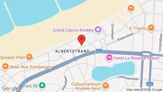 Apartments for rent in Knokke-Heist - Photo from Google Street View