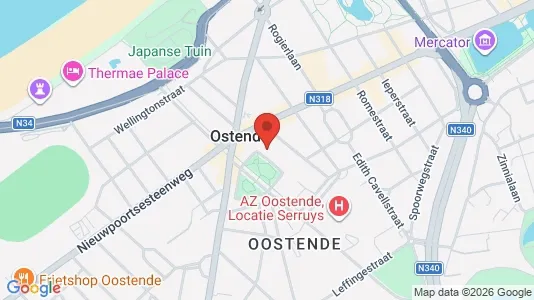 Apartments for rent in Oostende - Photo from Google Street View