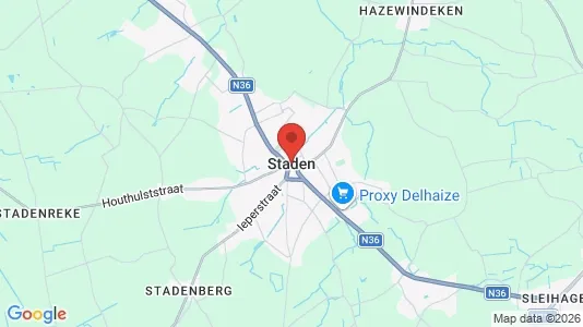 Houses for rent in Staden - Photo from Google Street View