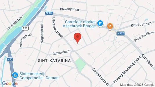 Apartments for rent in Brugge - Photo from Google Street View