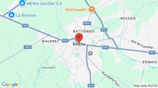 Houses for rent in Binche - Photo from Google Street View