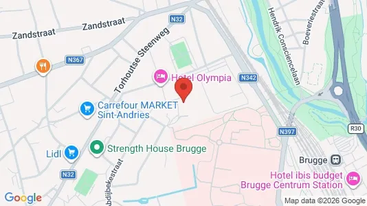 Apartments for rent in Brugge - Photo from Google Street View