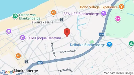 Apartments for rent in Blankenberge - Photo from Google Street View