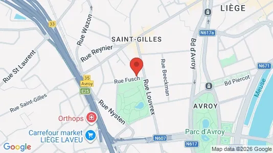 Apartments for rent in Luik - Photo from Google Street View