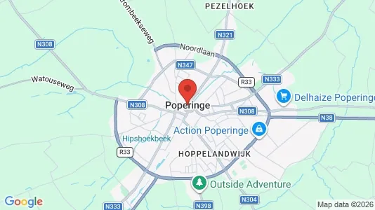 Houses for rent in Poperinge - Photo from Google Street View