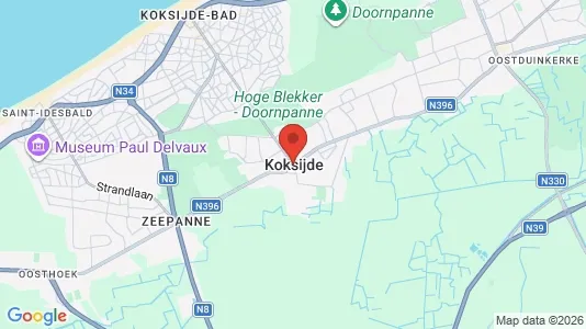 Apartments for rent in Koksijde - Photo from Google Street View