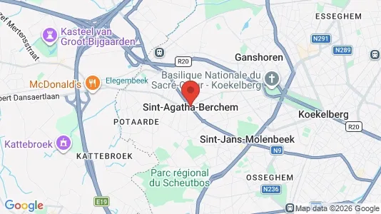 Apartments for rent in Brussels Sint-Agatha-Berchem - Photo from Google Street View