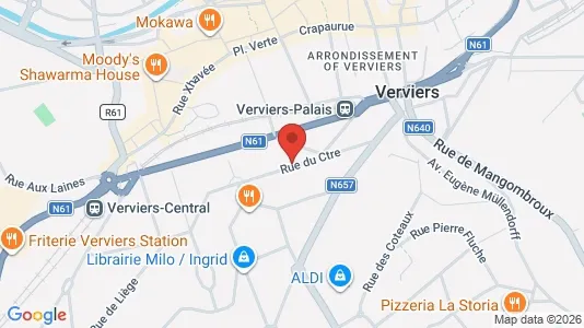 Apartments for rent in Verviers - Photo from Google Street View