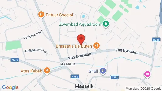 Apartments for rent in Maaseik - Photo from Google Street View