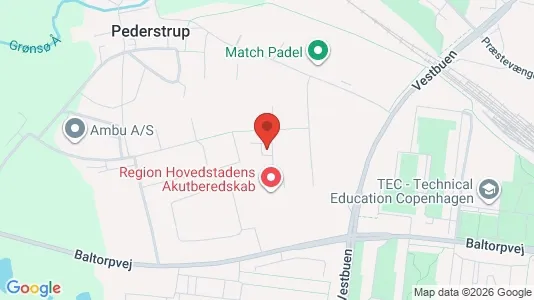 Apartments for rent i Ballerup - kort over placeringen