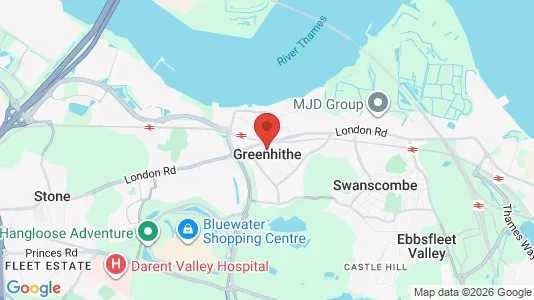 Apartments for rent in Greenhithe - Kent - Photo from Google Street View