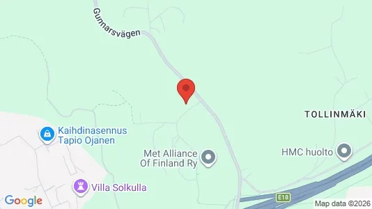 Apartments for rent i Espoo - kort over placeringen
