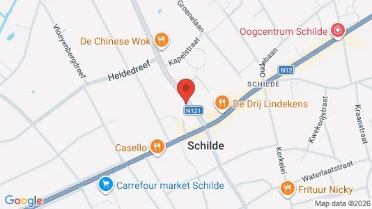 Apartments for rent i Schilde - kort over placeringen