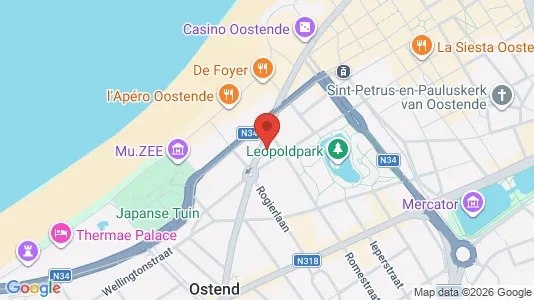 Apartments for rent in Oostende - Photo from Google Street View