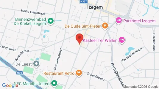 Apartments for rent in Izegem - Photo from Google Street View