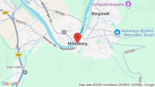 Apartments for rent in Miltenberg - Photo from Google Street View