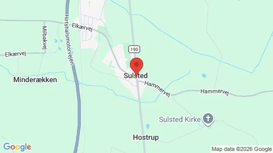 Houses for rent i Sulsted - kort over placeringen