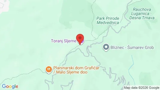 Apartments for rent in Sljeme (Medvednica-Tomislavac) - Photo from Google Street View
