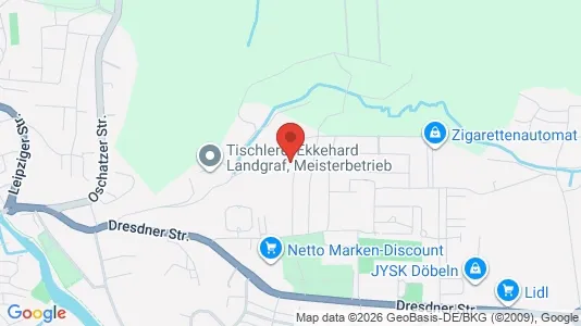Apartments for rent i Central Saxony - kort over placeringen