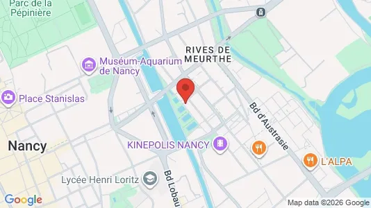 Apartments for rent in Nancy - Photo from Google Street View