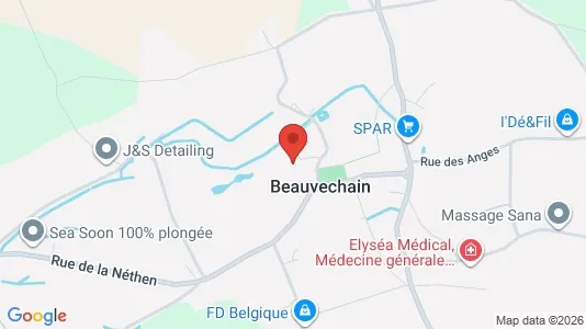 Apartments for rent i Bevekom - kort over placeringen