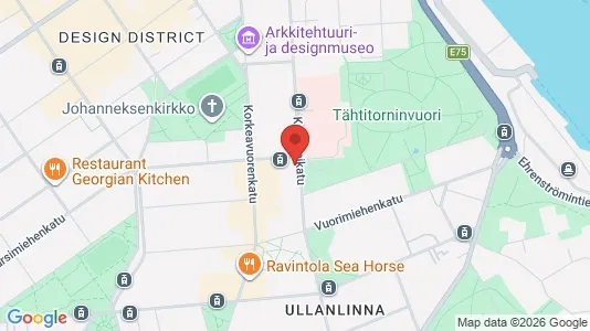 Apartments for rent i Helsinki Eteläinen - kort over placeringen
