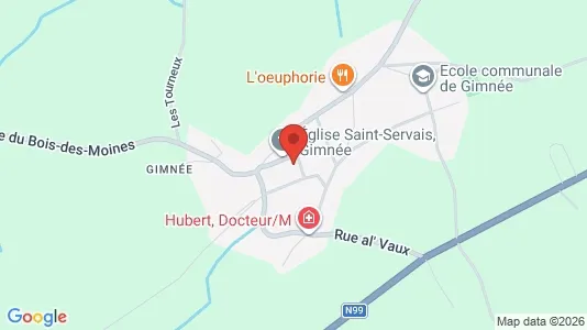Apartments for rent i Doische - kort over placeringen