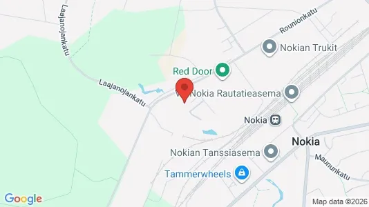 Apartments for rent i Nokia - kort over placeringen