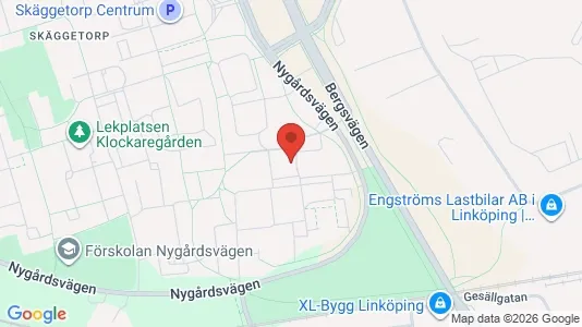 Apartments for rent i Linköping - kort over placeringen