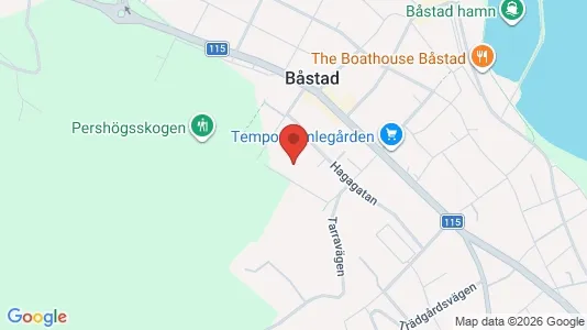 Apartments for rent i Båstad - kort over placeringen
