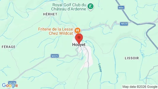 Apartments for rent in Houyet - Photo from Google Street View