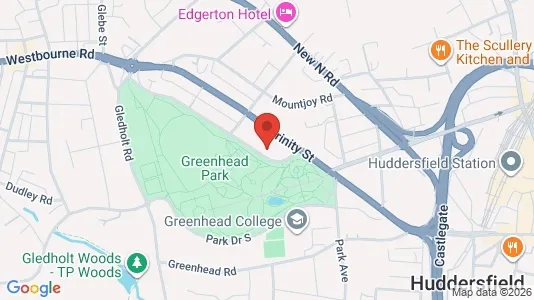 Apartments for rent i Huddersfield - West Yorkshire - kort over placeringen