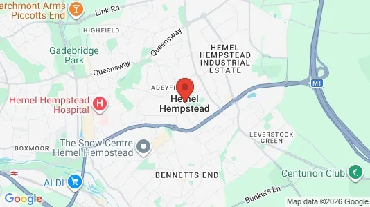 Rooms for rent in Hemel Hempstead - Hertfordshire - Photo from Google Street View