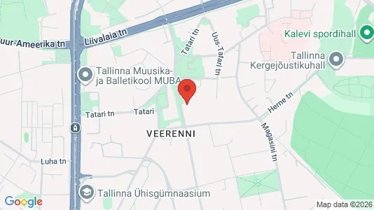 Apartments for rent i Tallinn Kesklinna - kort over placeringen