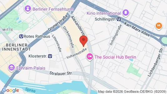Apartments for rent in Berlin Mitte - Photo from Google Street View