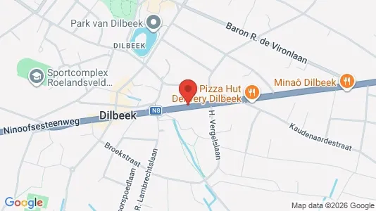 Apartments for rent i Dilbeek - kort over placeringen