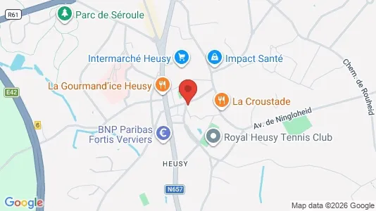 Apartments for rent in Verviers - Photo from Google Street View