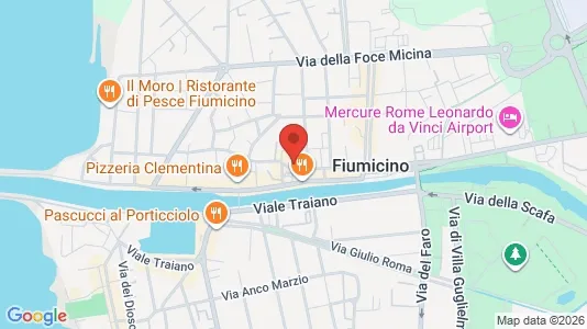 Apartments for rent i Fiumicino - kort over placeringen