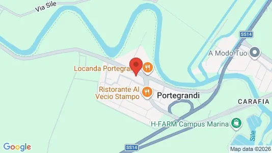 Apartments for rent i Annone Veneto - kort over placeringen