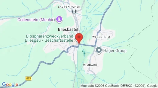 Apartments for rent i Saarpfalz-Kreis - kort over placeringen