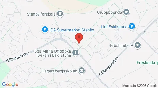 Apartments for rent i Eskilstuna - kort over placeringen